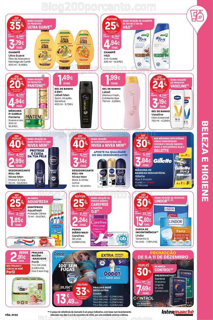 Antevisão Folheto INTERMARCHÉ Super Promoções de 5 a 11 dezembro