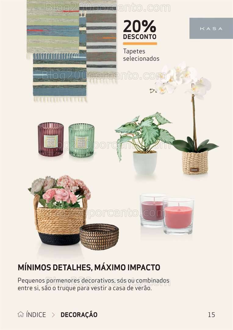 Antevisão Folheto CONTINENTE Kasa Verão Promoções de 17 julho a 27 agosto