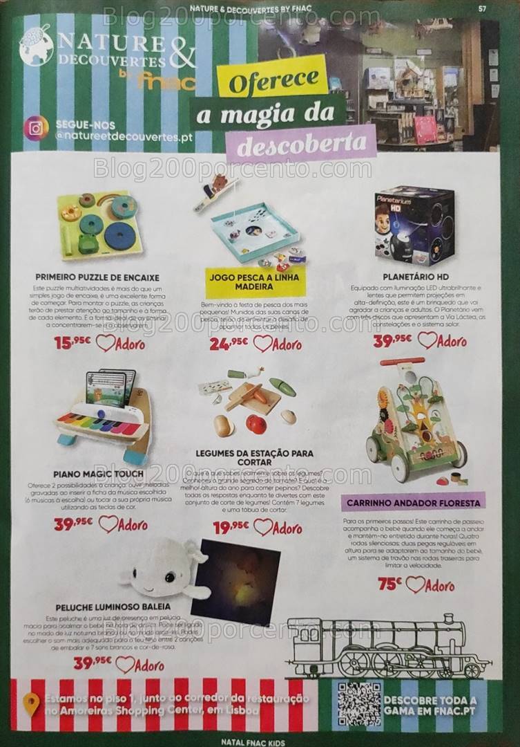 Antevisão Folheto FNAC Kids Natal Promoções até 31 dezembro