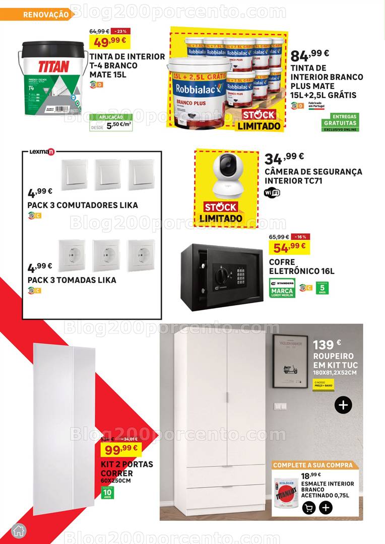 Antevisão Folheto LEROY MERLIN Promoções de 1 maio a 17 junho