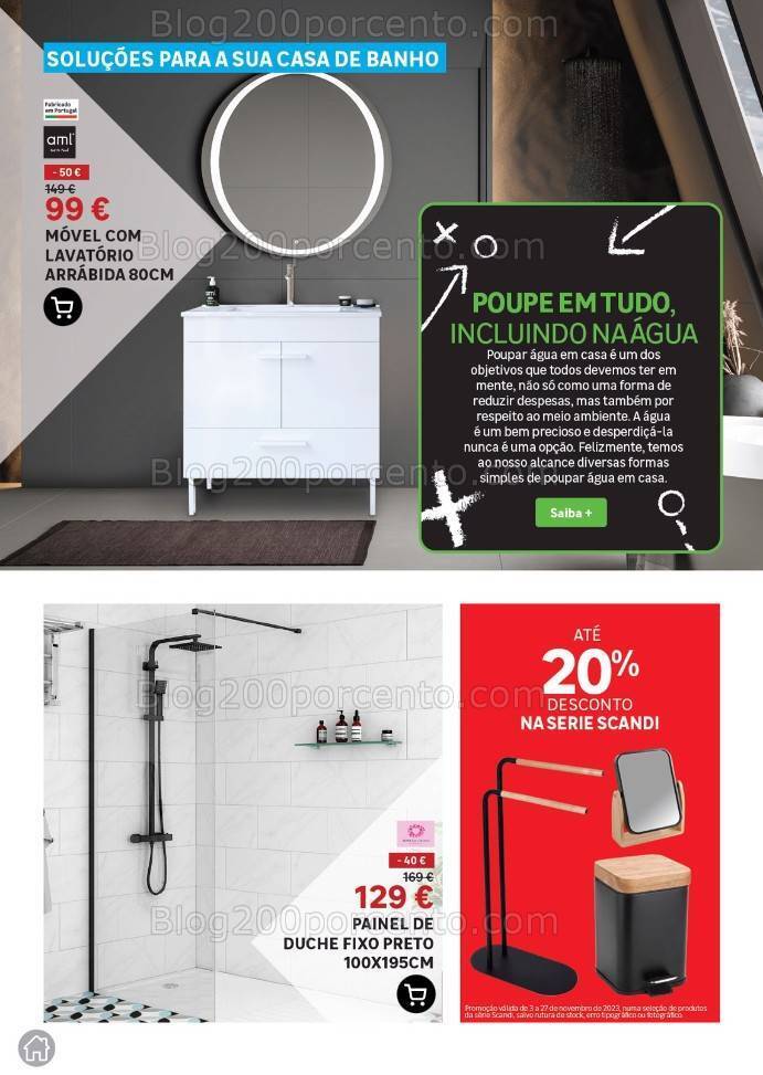 Antevisão Folheto LEROY MERLIN Black Friday Promoções de 31 outubro a 10 dezembro