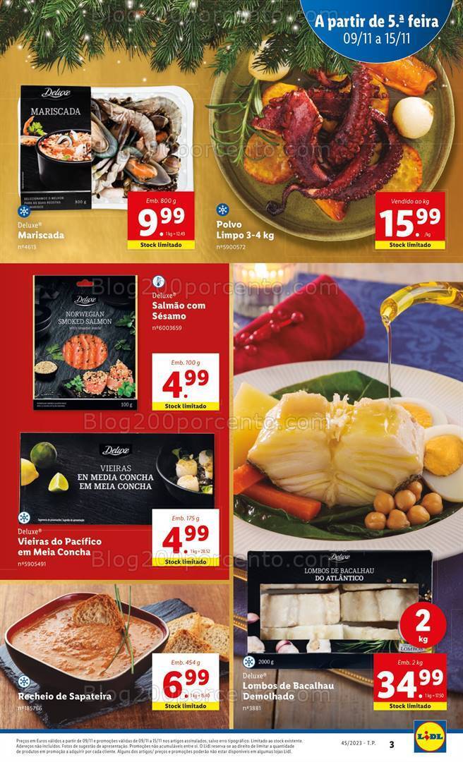 Antevisão Folheto LIDL Promoções de 9 a 15 novembro