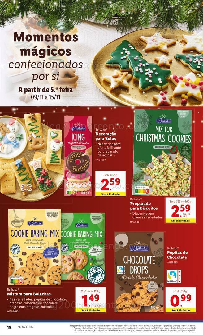 Antevisão Folheto LIDL Promoções de 9 a 15 novembro