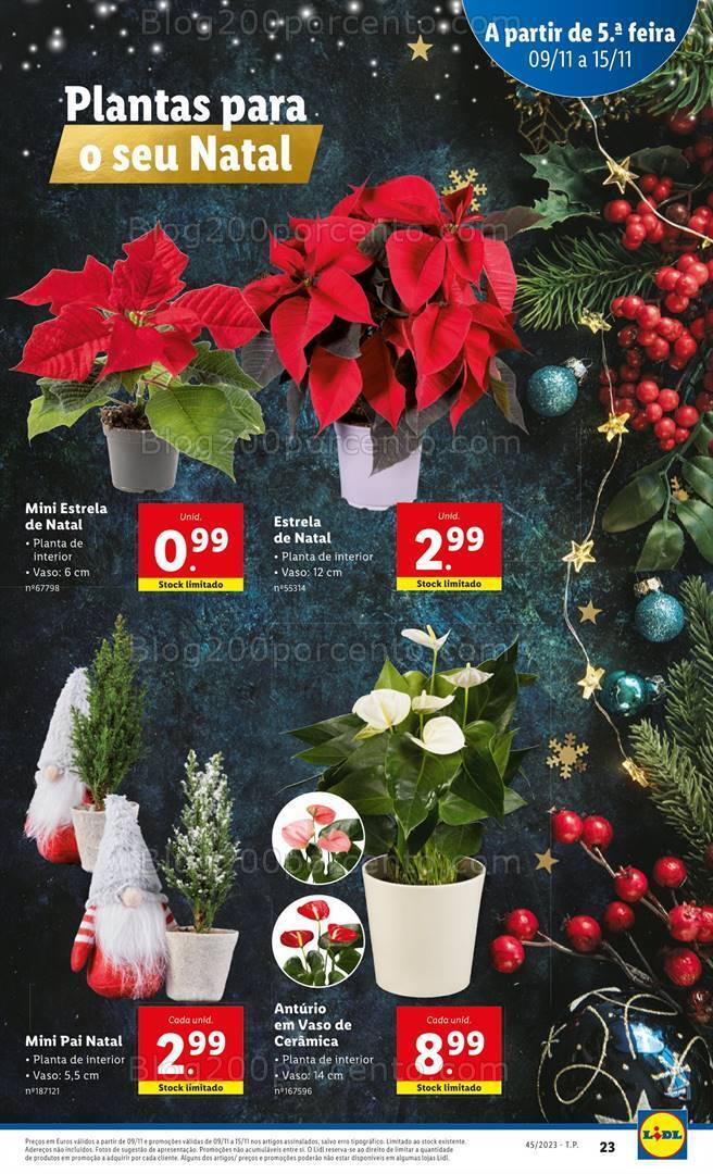 Antevisão Folheto LIDL Promoções de 9 a 15 novembro