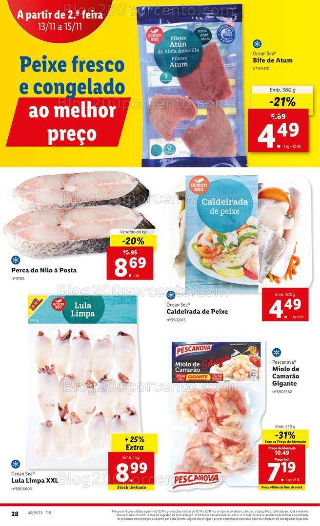 Antevisão Folheto LIDL Promoções de 9 a 15 novembro