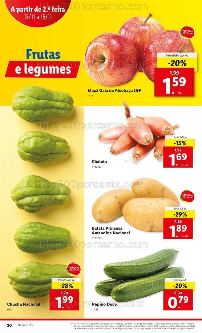 Antevisão Folheto LIDL Promoções de 9 a 15 novembro