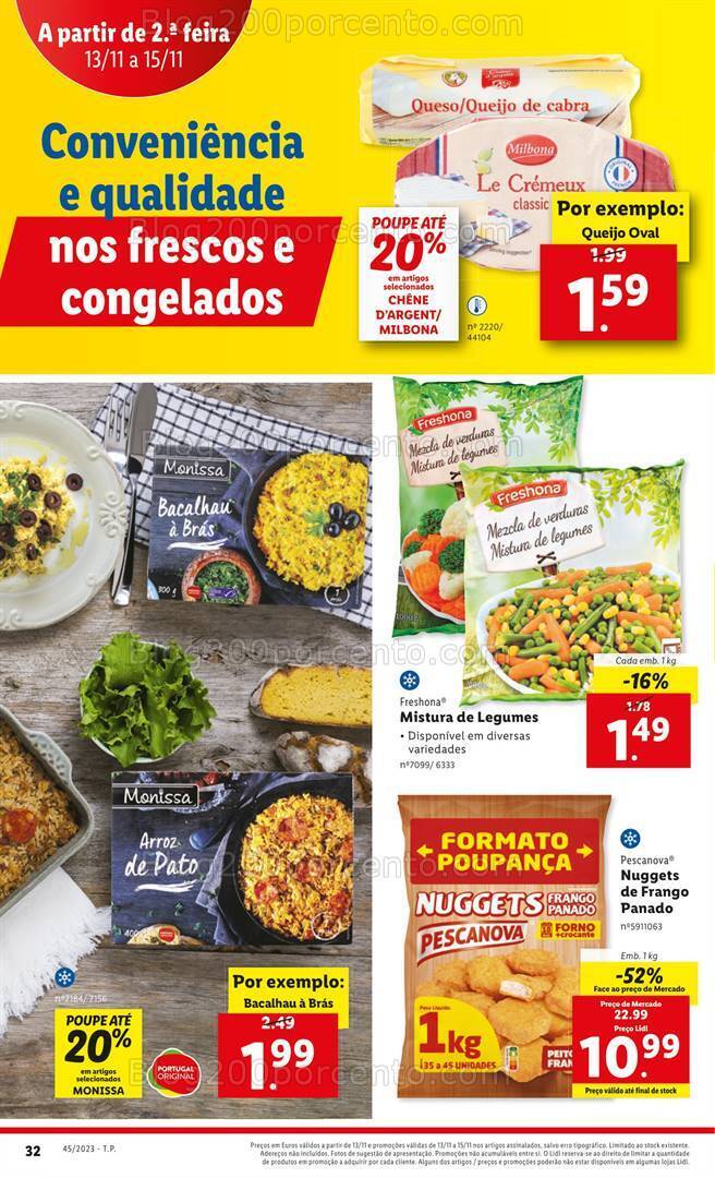 Antevisão Folheto LIDL Promoções de 9 a 15 novembro