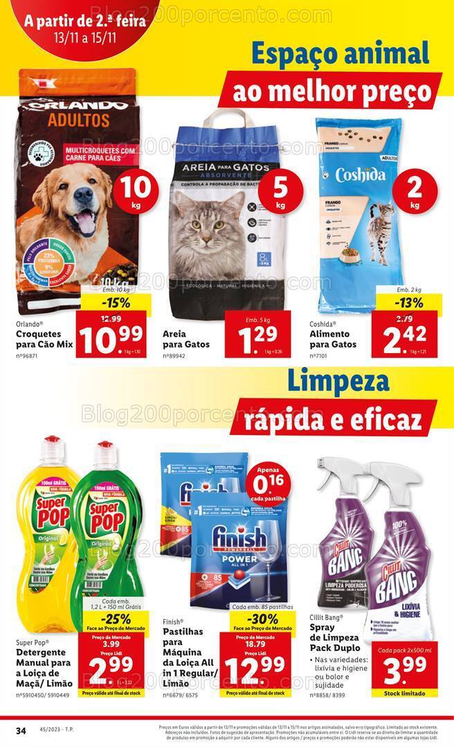 Antevisão Folheto LIDL Promoções de 9 a 15 novembro