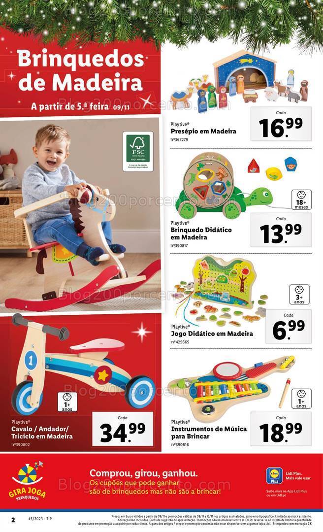 Antevisão Folheto LIDL Promoções de 9 a 15 novembro