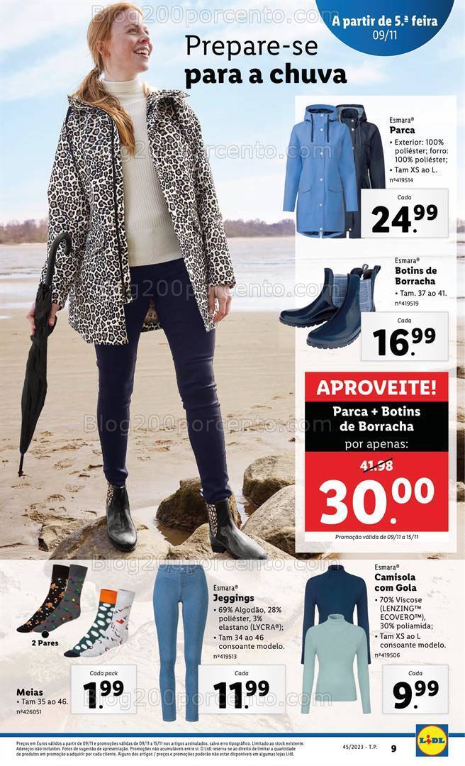Antevisão Folheto LIDL Promoções de 9 a 15 novembro