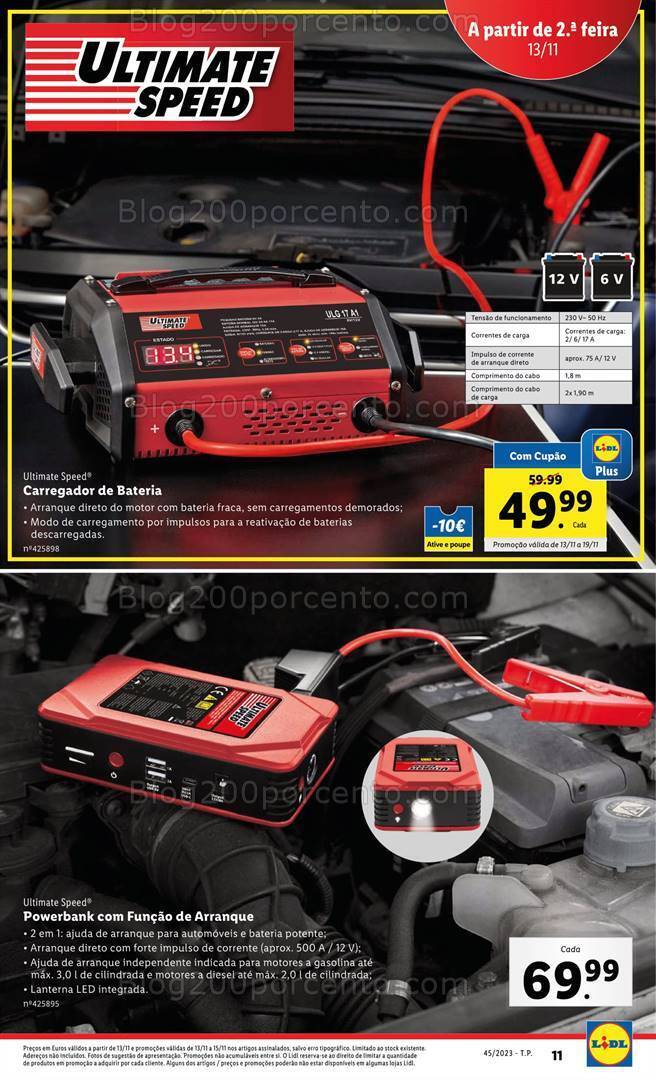 Antevisão Folheto LIDL Promoções de 9 a 15 novembro