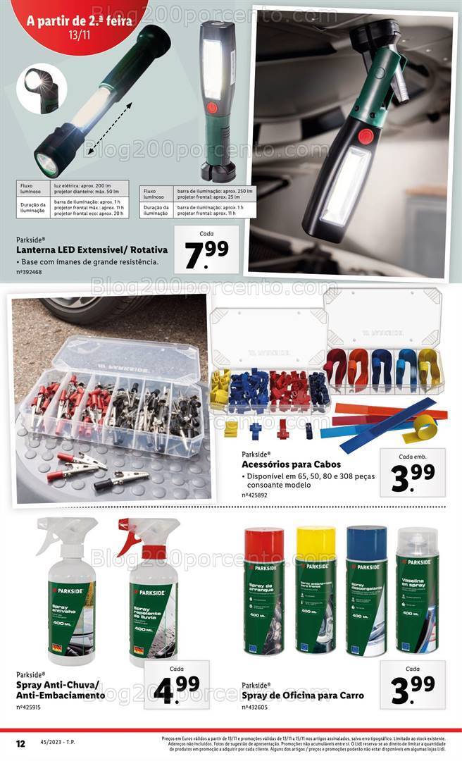 Antevisão Folheto LIDL Promoções de 9 a 15 novembro