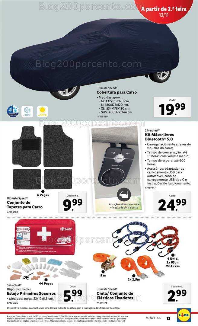 Antevisão Folheto LIDL Promoções de 9 a 15 novembro