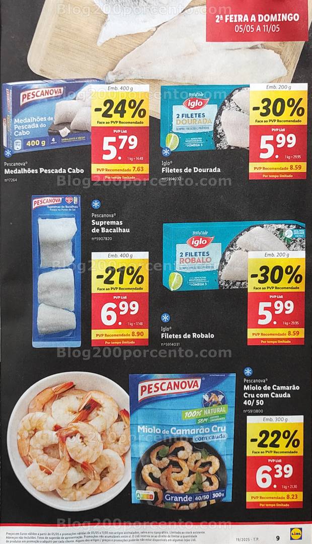 Antevisão Folheto LIDL Promoções de 5 a 11 maio all