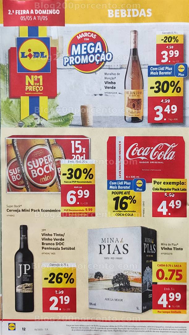 Antevisão Folheto LIDL Promoções de 5 a 11 maio all
