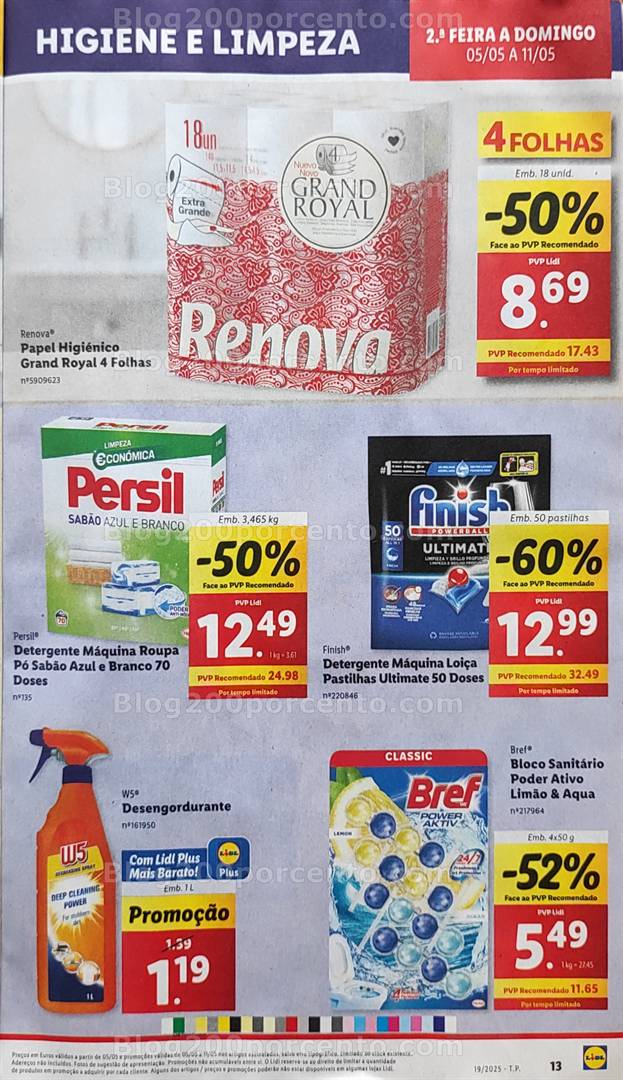 Antevisão Folheto LIDL Promoções de 5 a 11 maio all