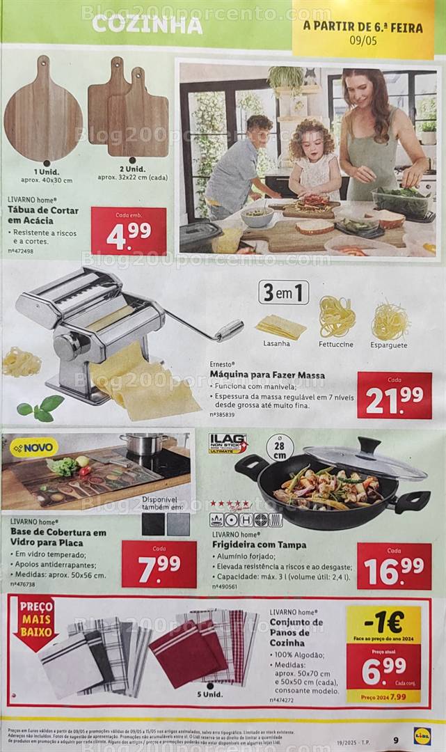 Antevisão Folheto LIDL Bazar Promoções de 5 a 15 maio bazar