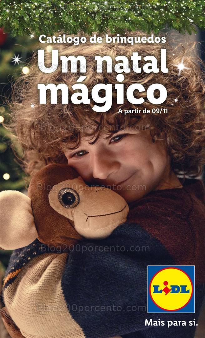 Antevisão Folheto LIDL Brinquedos de Natal Promoções de 9 novembro a 24 dezembro