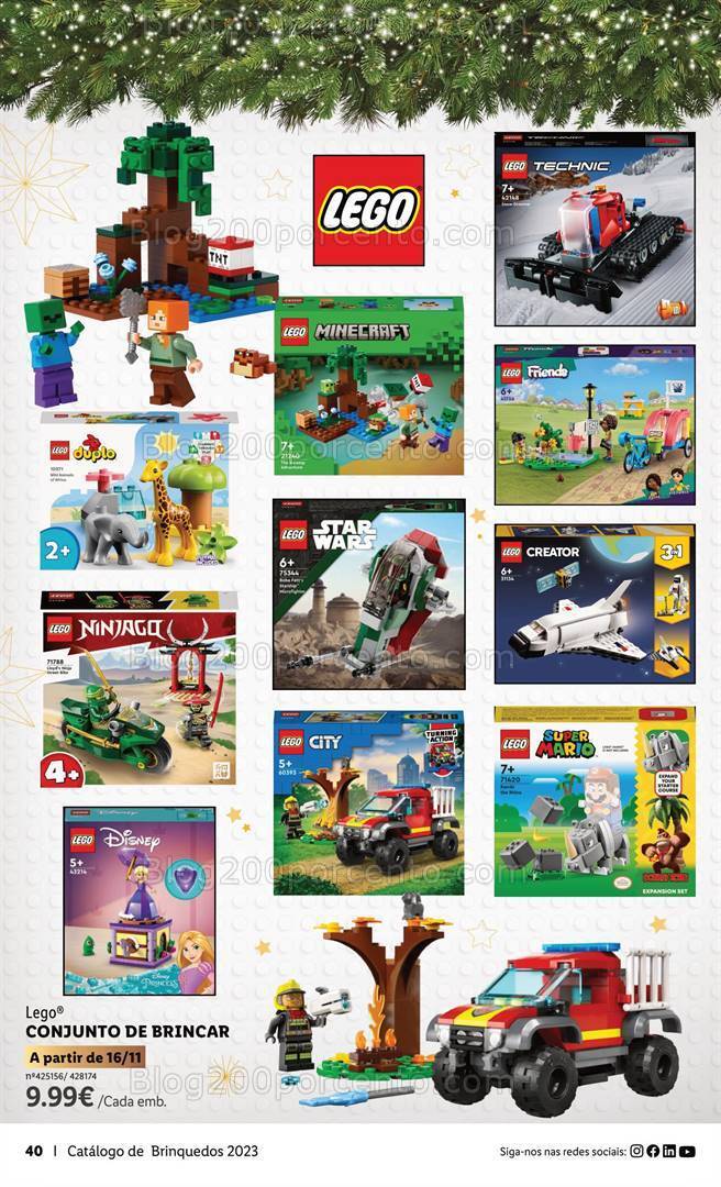 Antevisão Folheto LIDL Brinquedos de Natal Promoções de 9 novembro a 24 dezembro