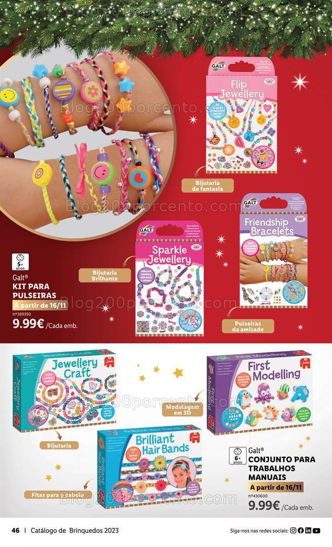 Antevisão Folheto LIDL Brinquedos de Natal Promoções de 9 novembro a 24 dezembro