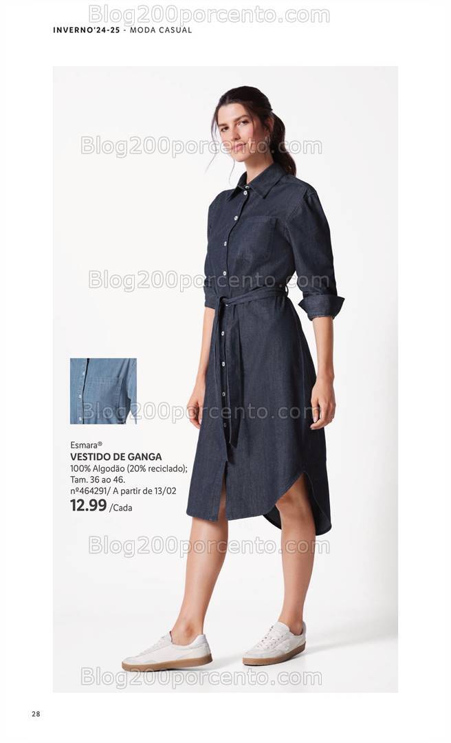 Antevisão Folheto LIDL Moda Inverno Promoções a partir de 2 dezembro