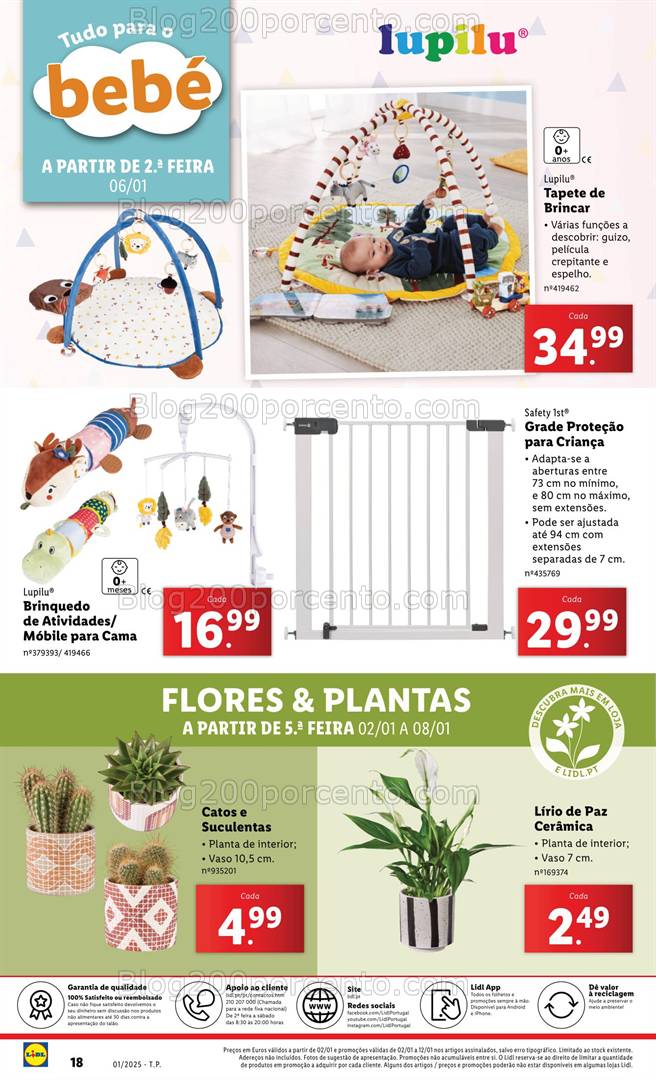 Antevisão Folheto LIDL Bazar Promoções a partir de 6 janeiro