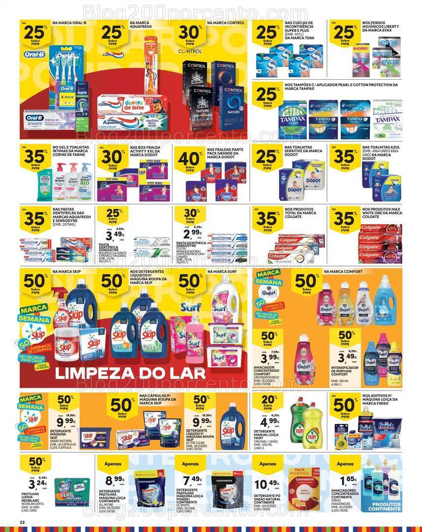 Antevisão Folheto CONTINENTE Madeira Promoções de 16 a 22 abril