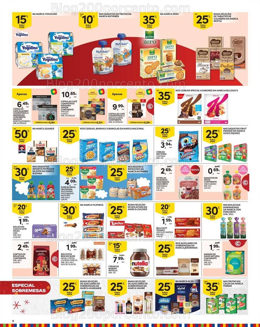 Antevisão Folheto CONTINENTE Madeira Promoções de 3 a 9 dezembro