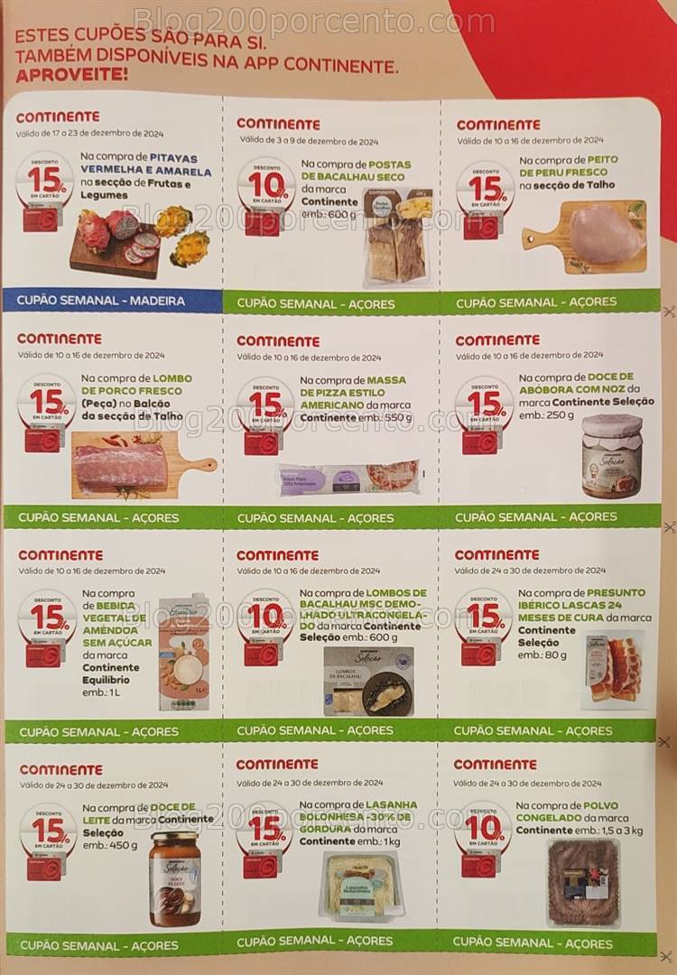Antevisão Revista CONTINENTE Magazine Dezembro e Seus Vales de Desconto