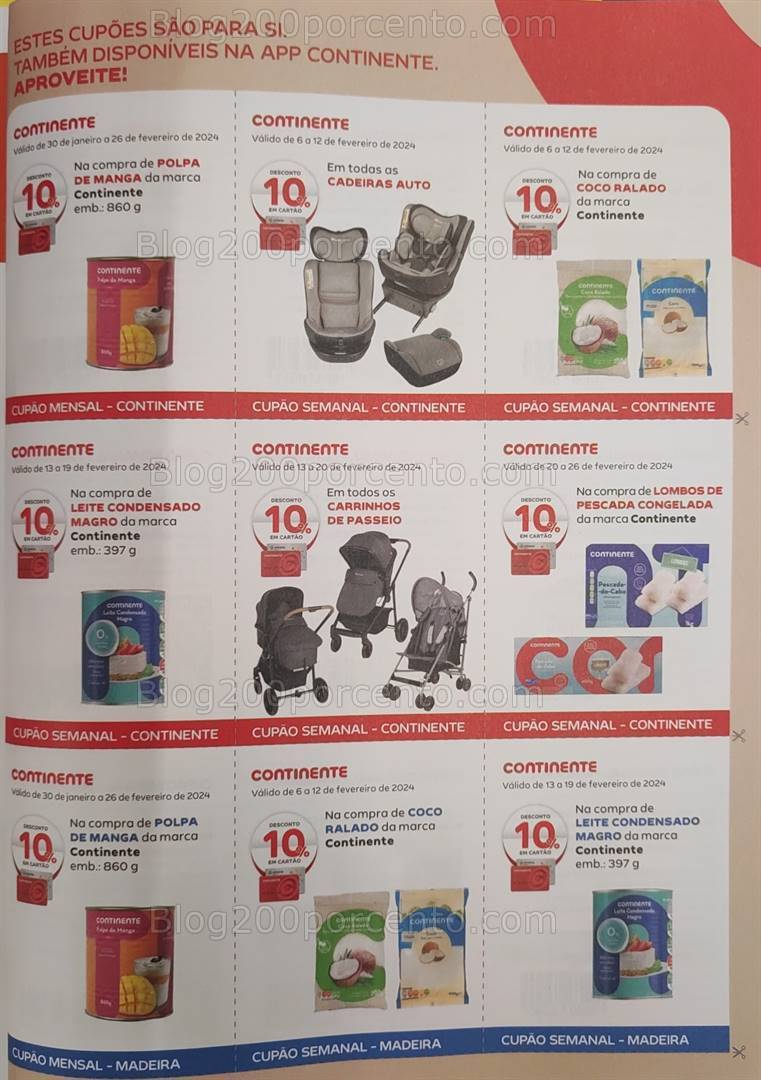 Antevisão Revista CONTINENTE Magazine Fevereiro e Seus Vales de Desconto