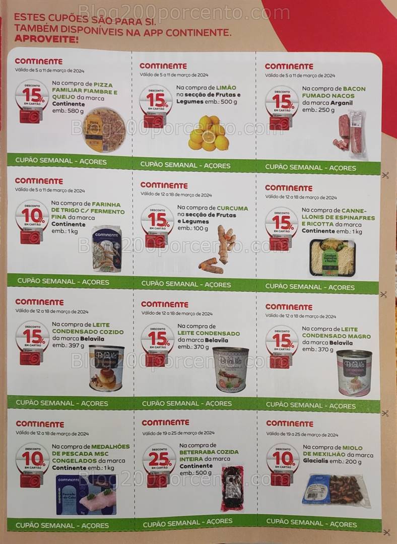 Antevisão Revista CONTINENTE Magazine Março e Seus Vales de Desconto