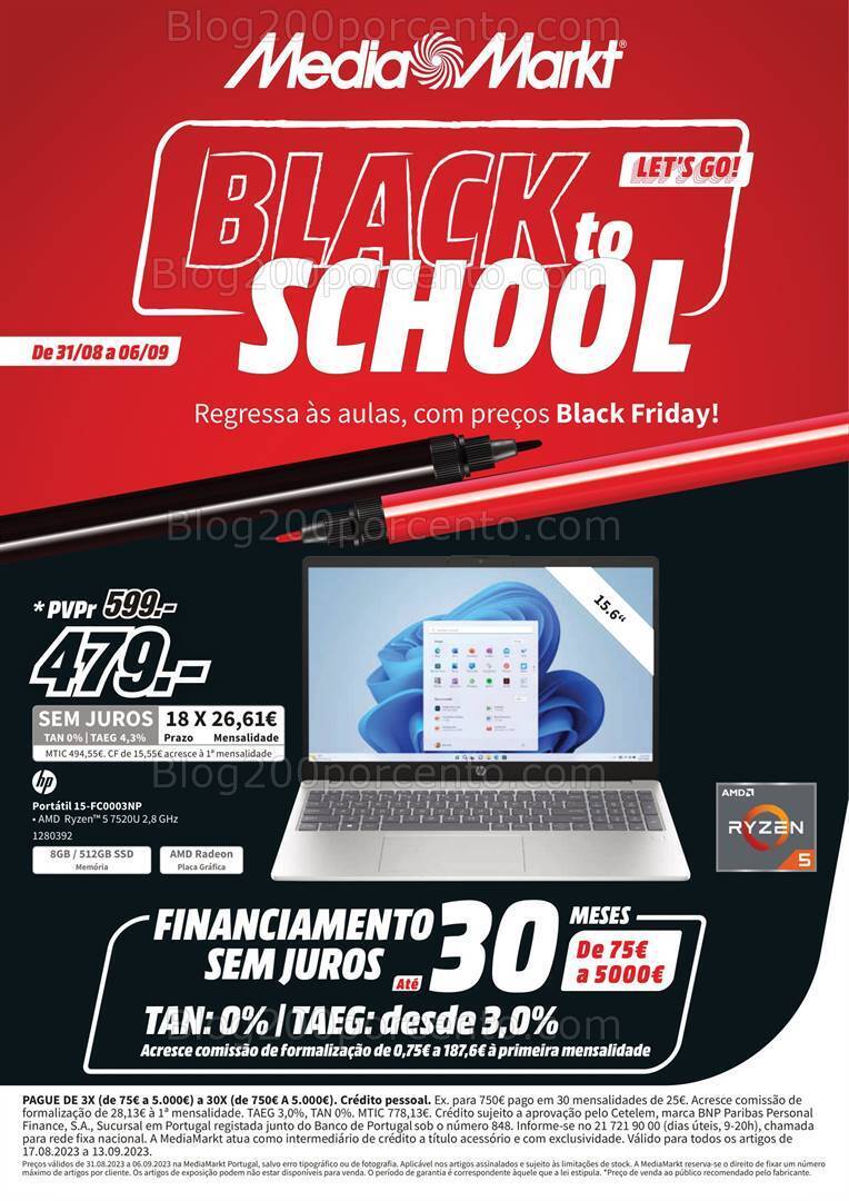 Antevisão Folheto MEDIA MARKT Promoções de 31 agosto a 6 setembro