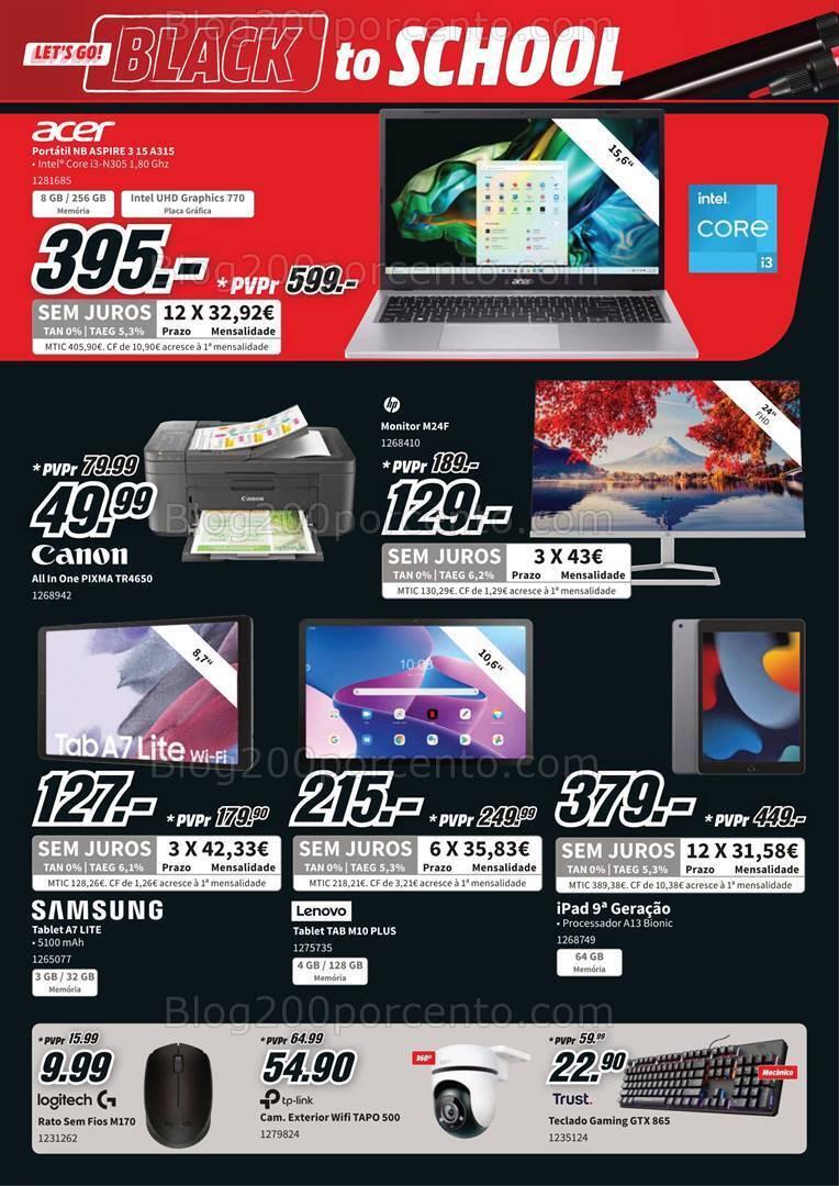 Antevisão Folheto MEDIA MARKT Promoções de 31 agosto a 6 setembro
