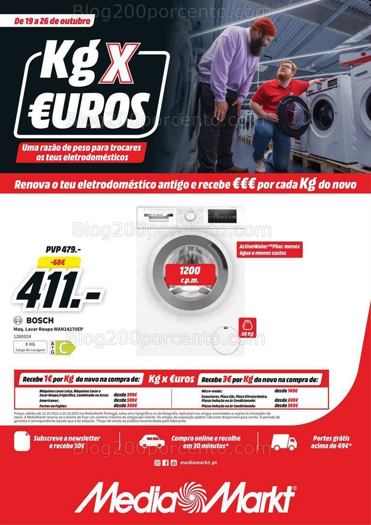 Antevisão Folheto MEDIAMARKT Promoções de 19 a 26 outubro