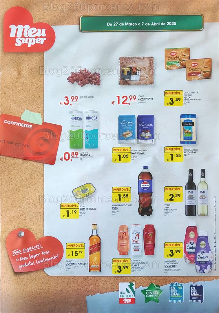 Antevisão Folheto MEU SUPER Promoções de 27 março a 7 abril