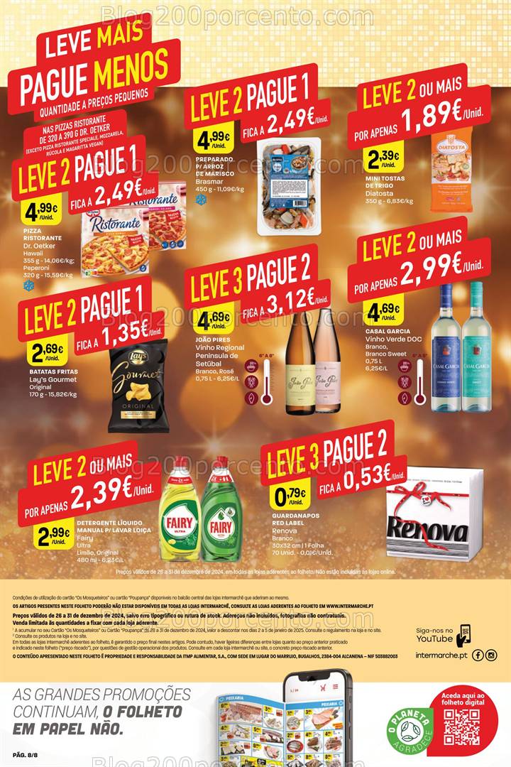 Antevisão Folheto INTERMARCHÉ Mini Promoções de 26 a 31 dezembro