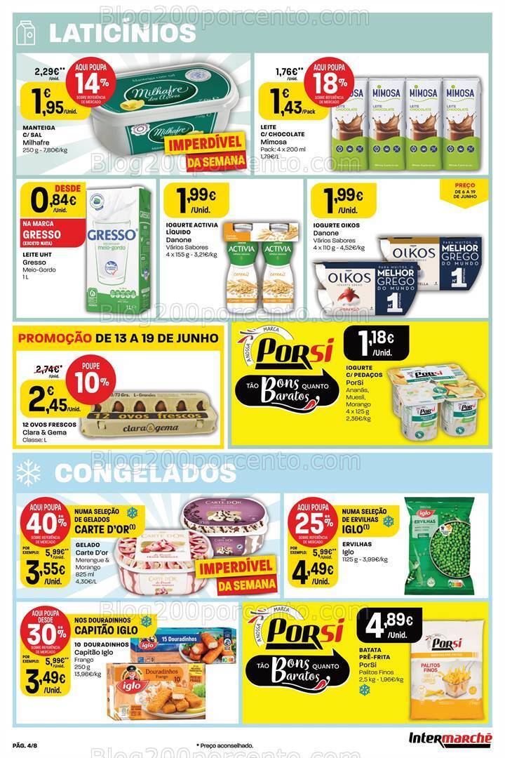 Antevisão Folheto INTERMARCHÉ Mini Promoções de 13 a 19 junho