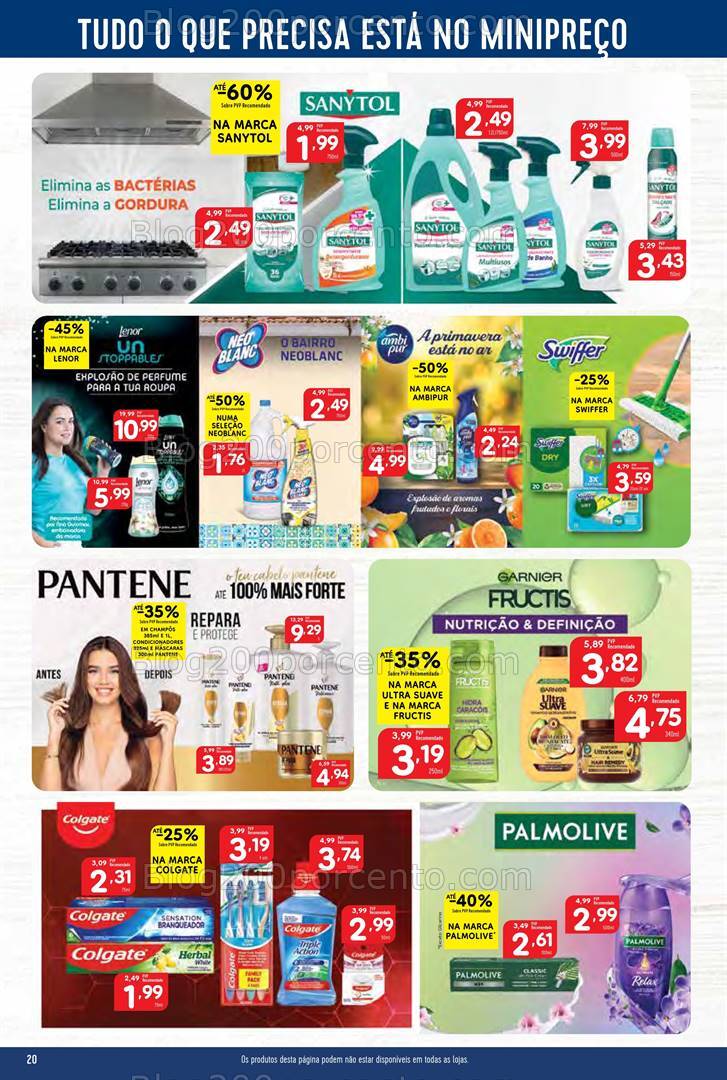 Antevisão Folheto MINIPREÇO Promoções de 1 a 7 agosto