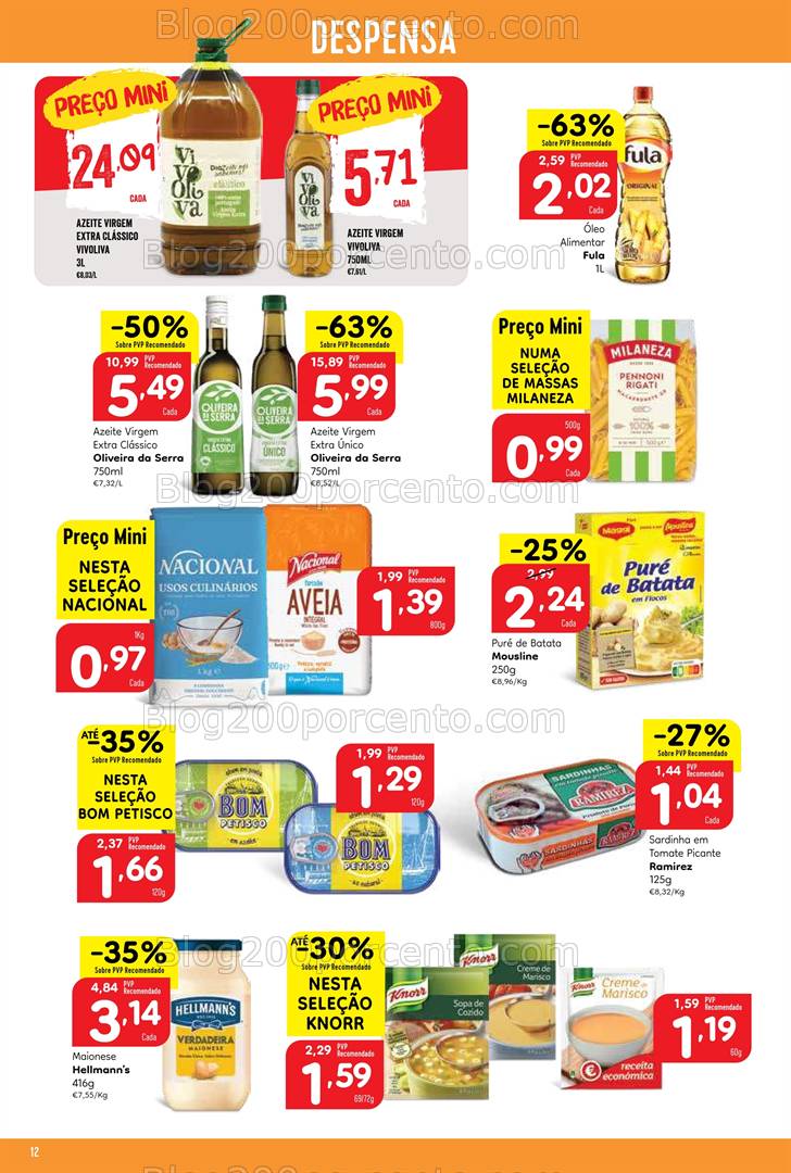 Antevisão Folheto MINIPREÇO Promoções de 6 a 12 março
