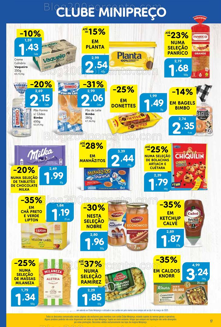 Antevisão Folheto MINIPREÇO Promoções de 6 a 12 março
