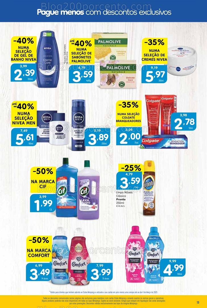 Antevisão Folheto MINIPREÇO Promoções de 6 a 12 março