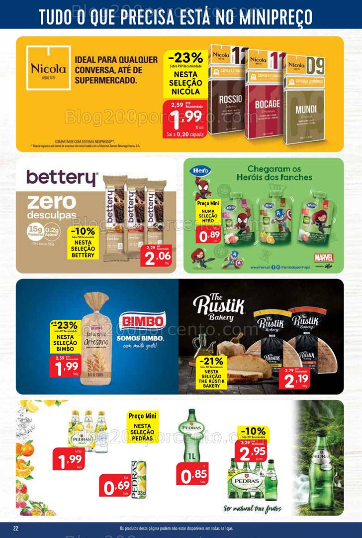 Antevisão Folheto MINIPREÇO Promoções de 6 a 12 março
