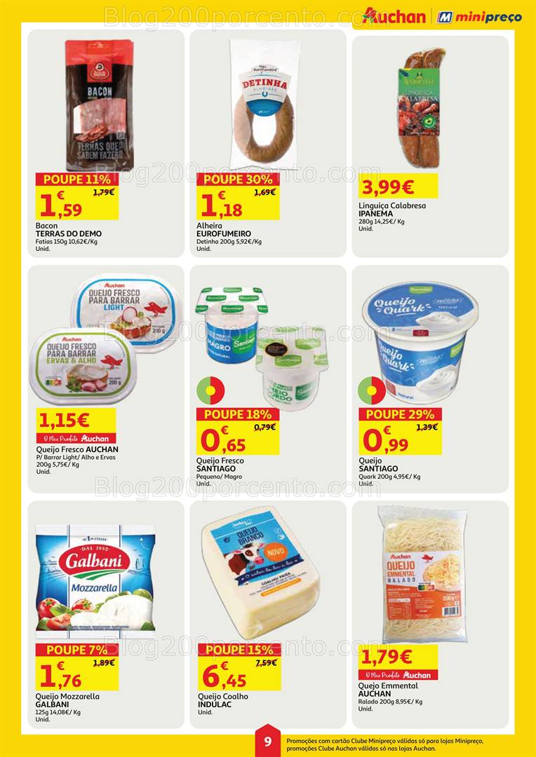 Antevisão Folheto MINIPREÇO - AUCHAN Promoções de 15 a 21 maio