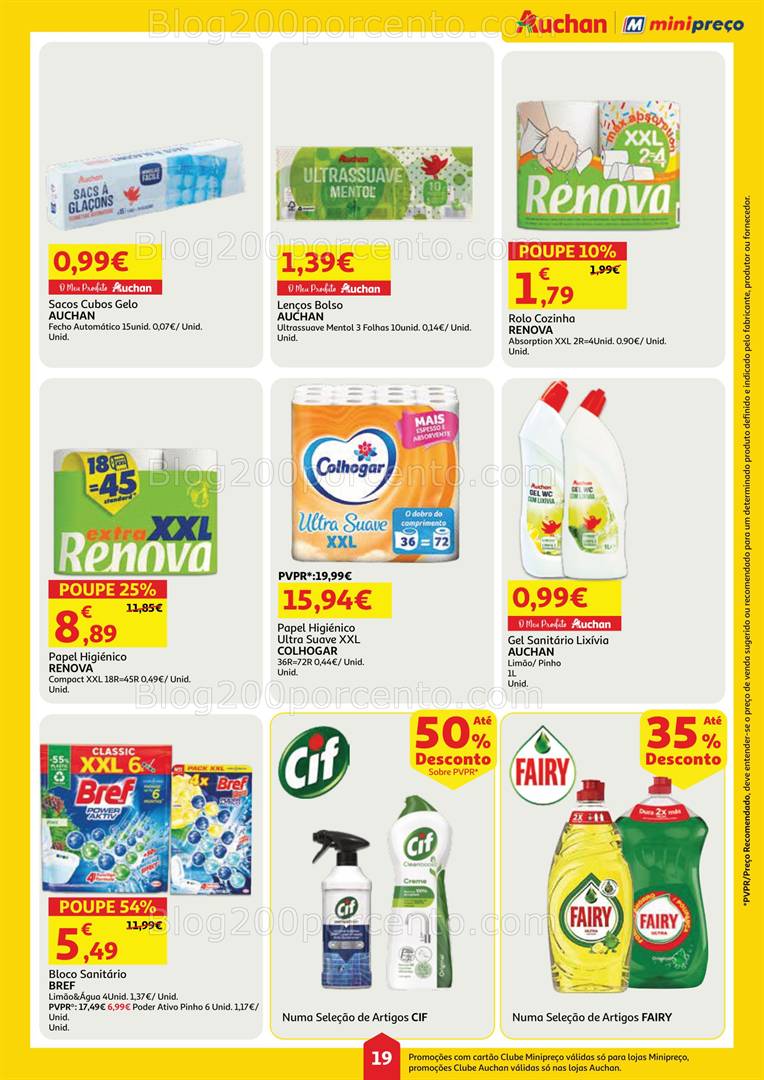 Antevisão Folheto MINIPREÇO - AUCHAN Promoções de 15 a 21 maio