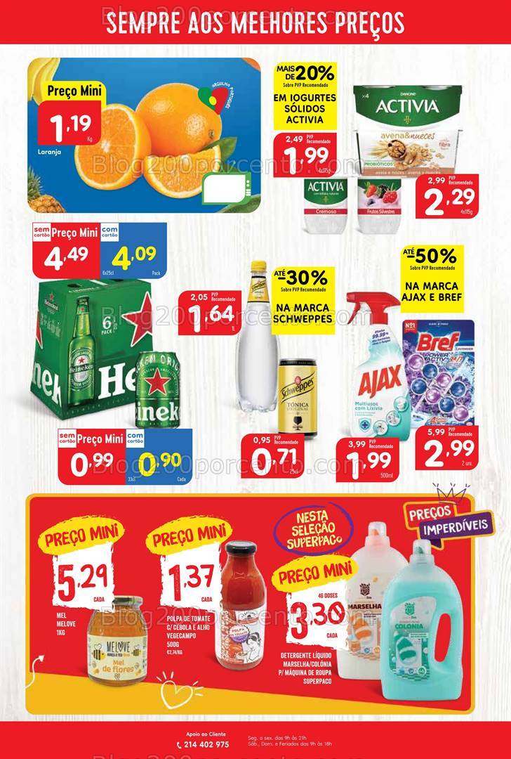 Antevisão Folheto MINIPREÇO Promoções de 28 novembro a 4 dezembro