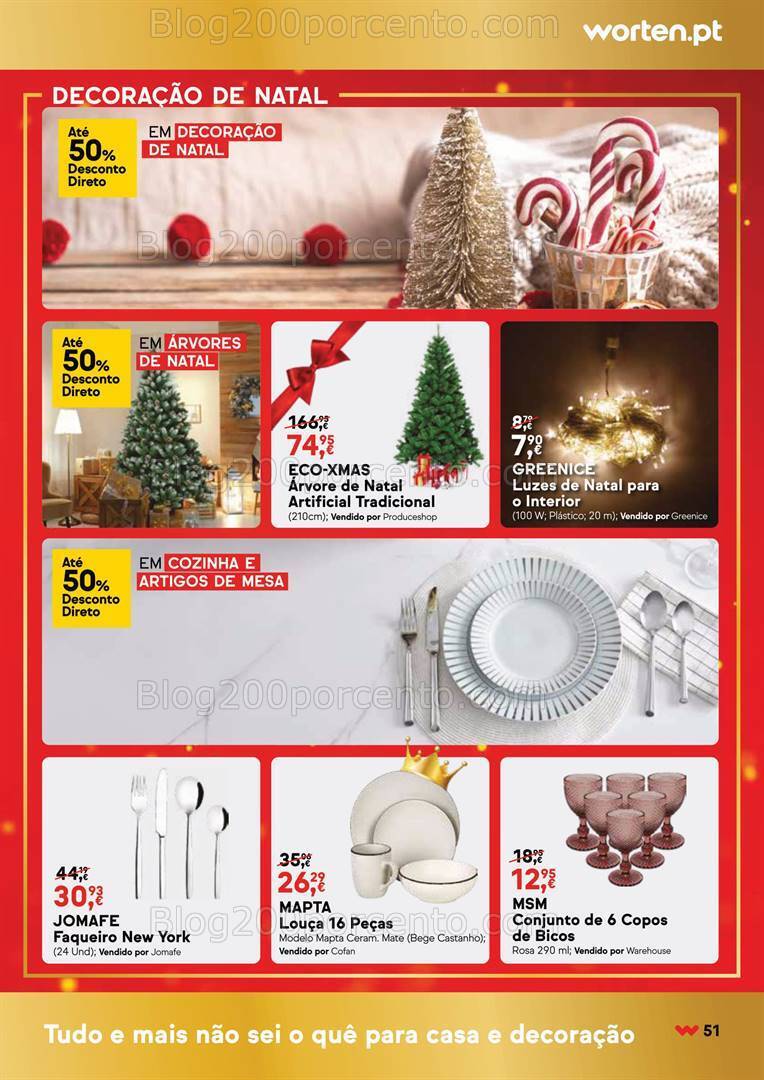 Folheto WORTEN Natal