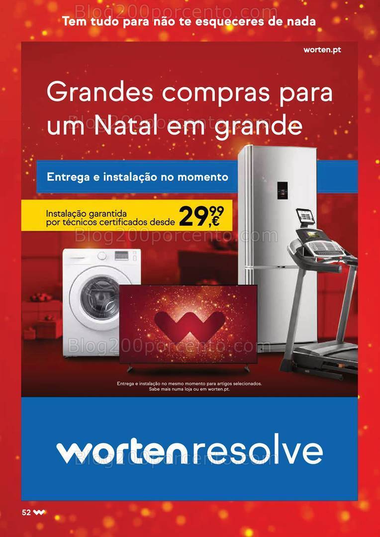 Folheto WORTEN Natal