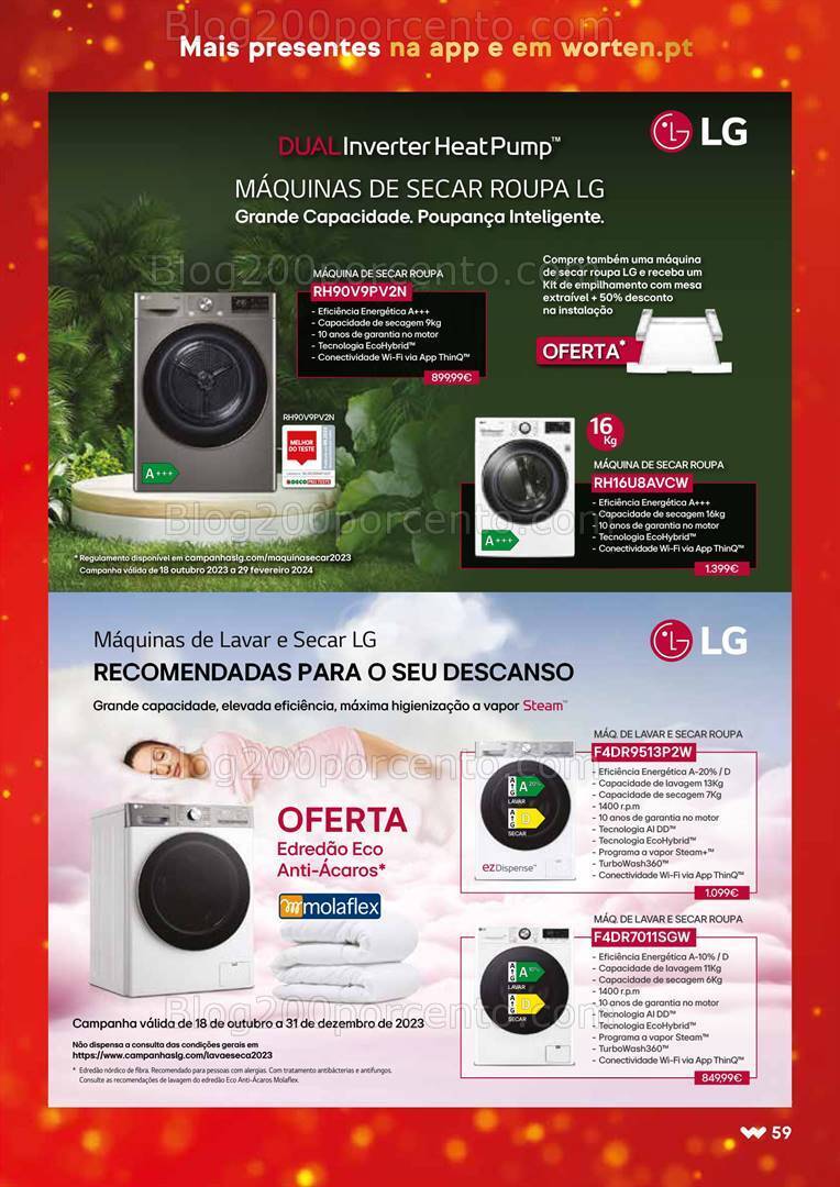 Folheto WORTEN Natal