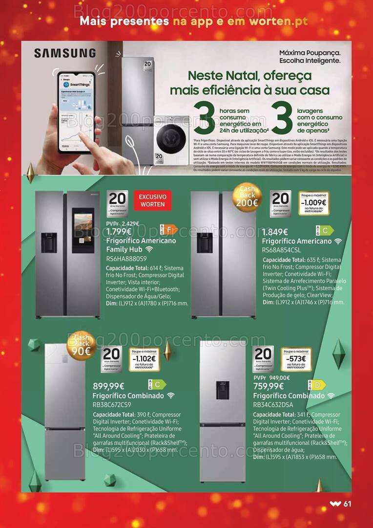 Folheto WORTEN Natal