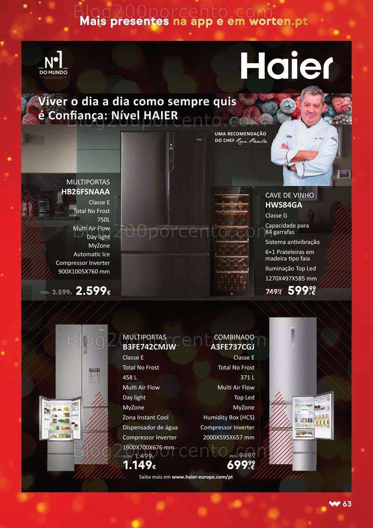 Folheto WORTEN Natal